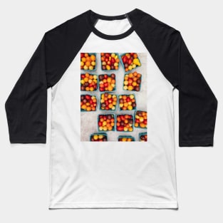 Heirloom Cherry Tomatoes in Small Boxes Baseball T-Shirt